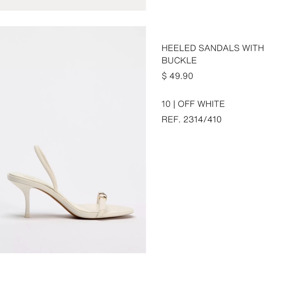 Zara heels